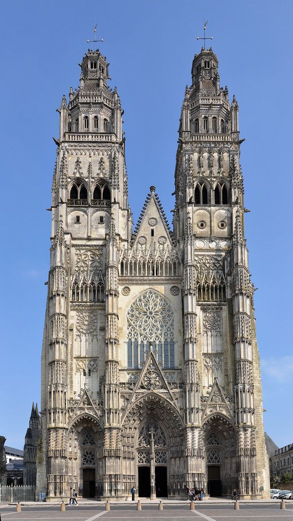 Tours (indre Et Loire) Cathédrale Saint Gatien